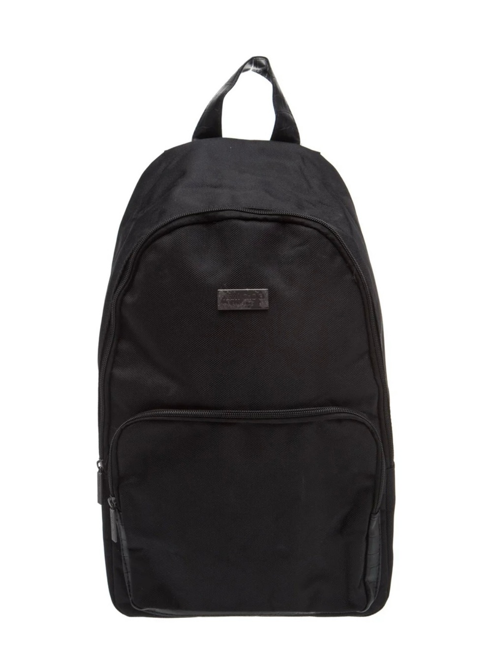 Jimmy Choo Black Men's Backpack with Front Pocket